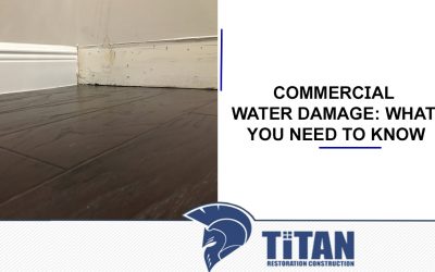 Commercial Water Damage: What you Need to Know