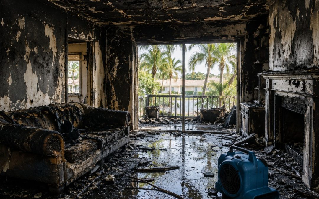 Fire Damage West Palm Beach: What Happens After a House Fire